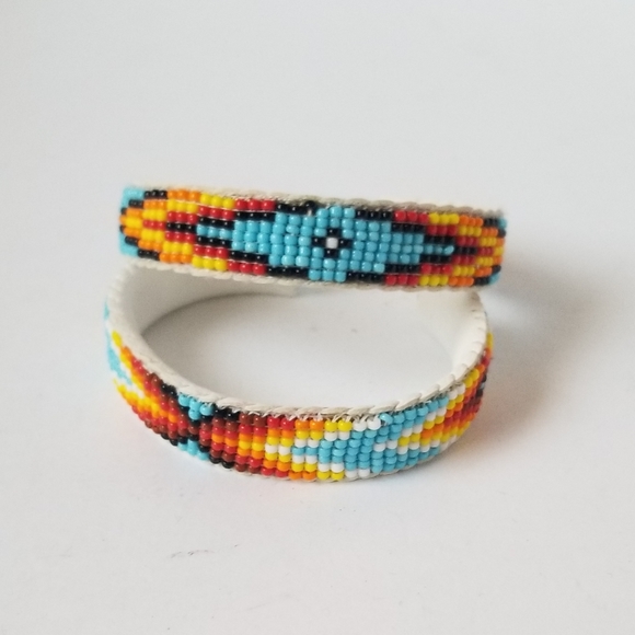 Beaded cuff bracelets - Picture 7 of 7